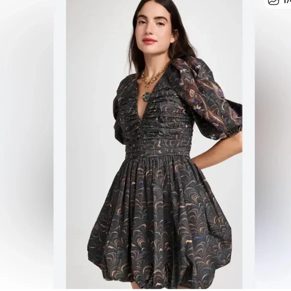 Ulla Johnson Ophelia Patterned Dress NWT - Picture 2 of 9